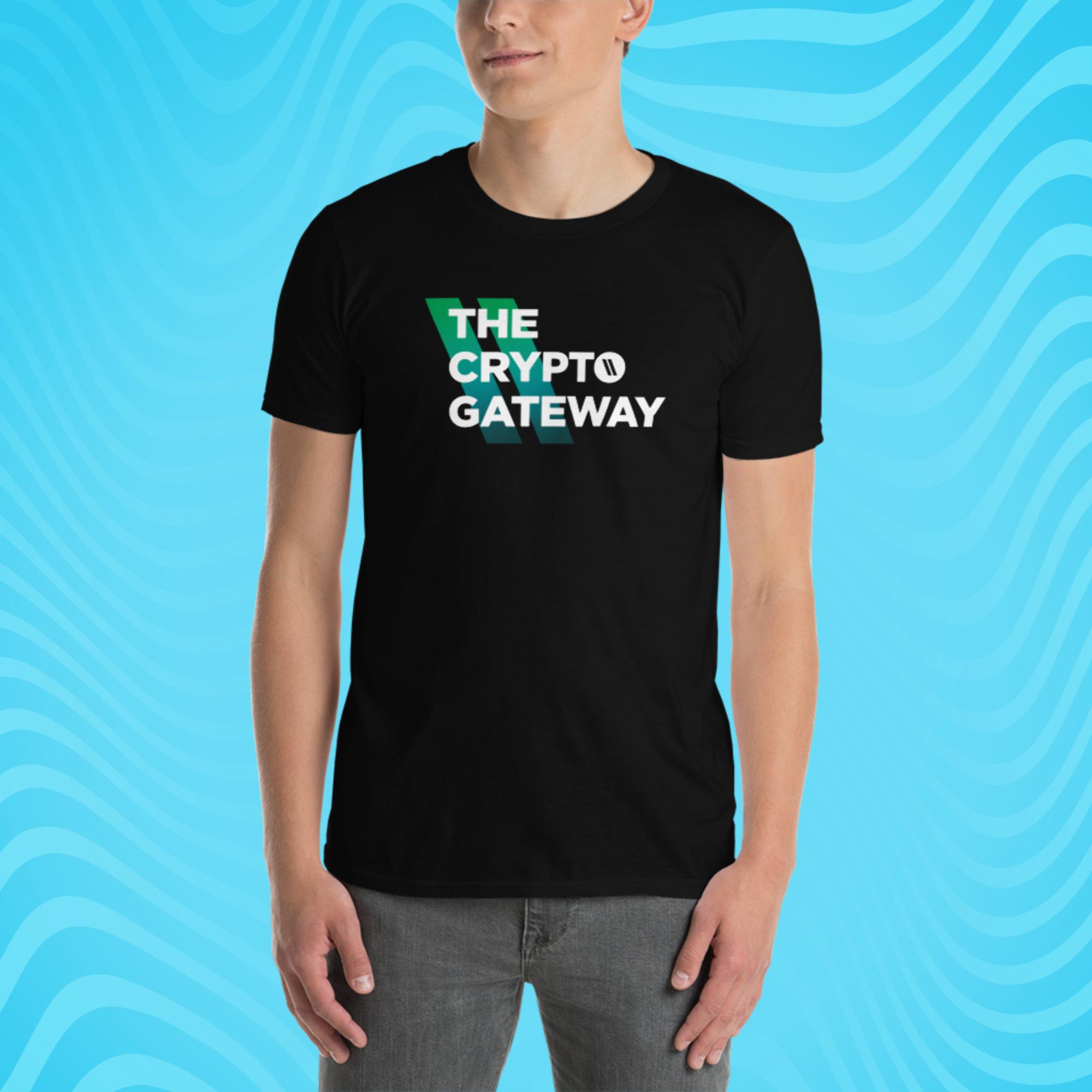 Maglietta logo The Crypto Gateway (BLACK)